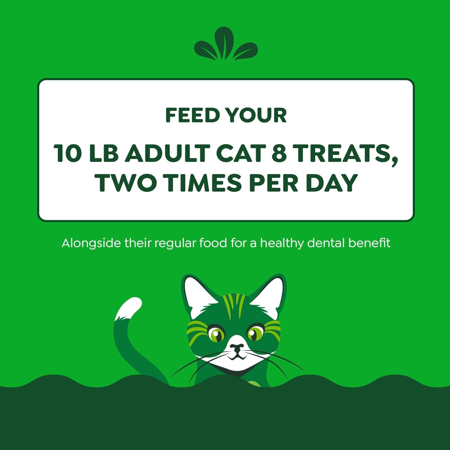 FELINE  Natural Dental Care Cat Treats, Tuna Flavor, All Bag Sizes